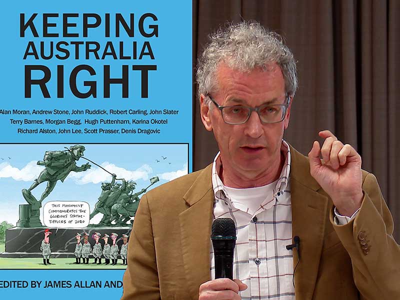 “Keeping Australia Right” book launch