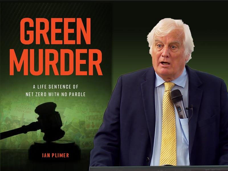 “Green Murder” book launch (Prof. Ian Plimer)