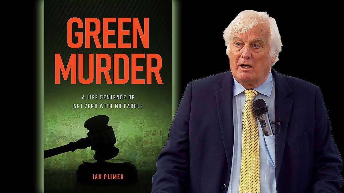 “Green Murder” book launch (Prof. Ian Plimer)